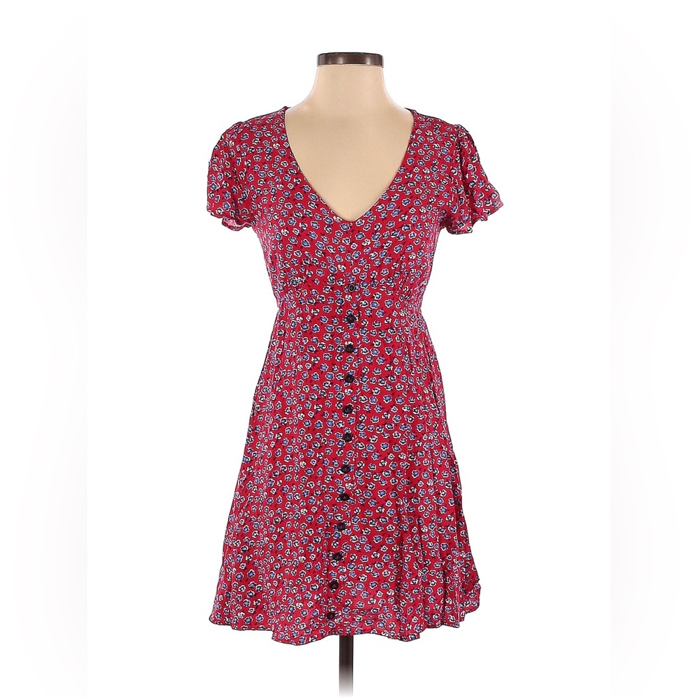 Mason & Belle XS Lyla red casual mini dress - new w/o tags NWOT